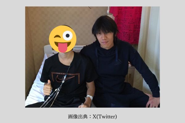 中村俊輔さんと。