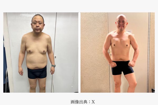 2023年4月と2023年7月の赤羽健壱さん