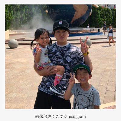 ファイヤーサンダーこてつさんと甥っ子・姪っ子
