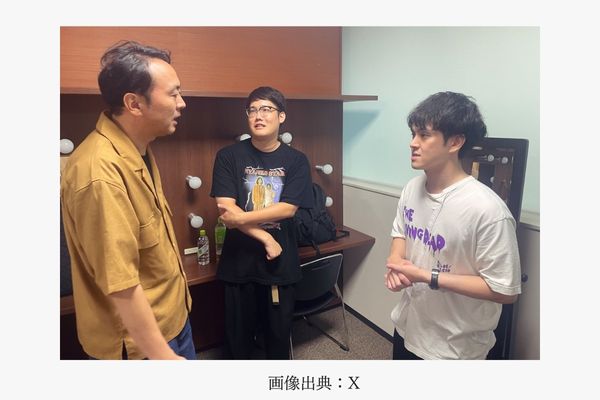 アンガールズ田中さんに喧嘩の仲裁をされるファイヤーサンダー