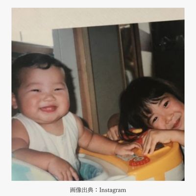 幼少期の亜美さんと亜優さん